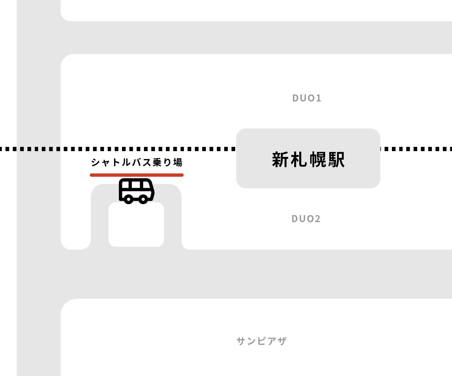 新札幌駅交通広場専用乗り場